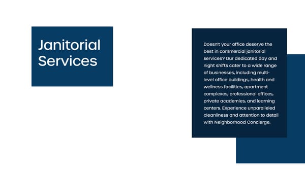 Neighborhood Concierge Cleaning Services - Page 5